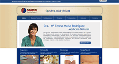 Desktop Screenshot of maisomedicinanatural.com